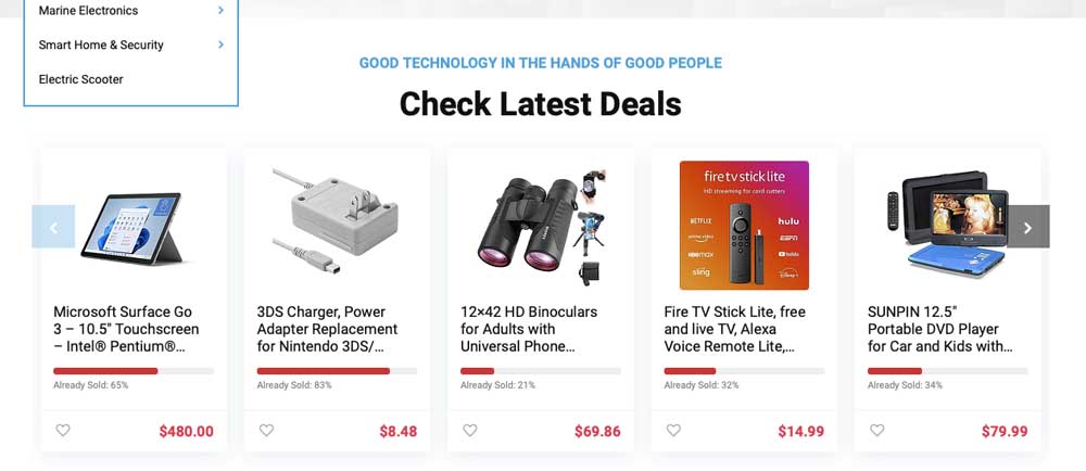 SiliconSavy Amazon Tech Bargain Store